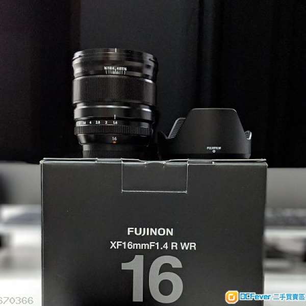 Fujifilm XF16mm F1.4 R WR (95%新淨)