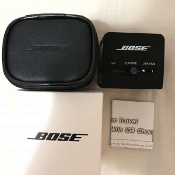 全新 BOSE Travel Adaptor 萬用插蘇 旅行充電器 USB 全球通用