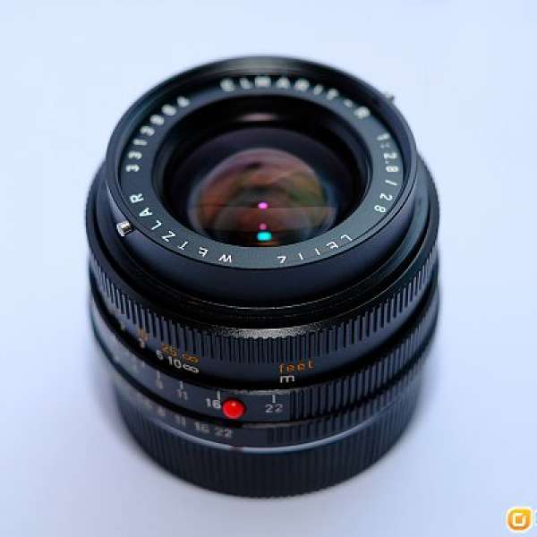 出售:   96%新  Leica Elmarit-R 28/2.8 28mm f/2.8 E48 with 12509 hood