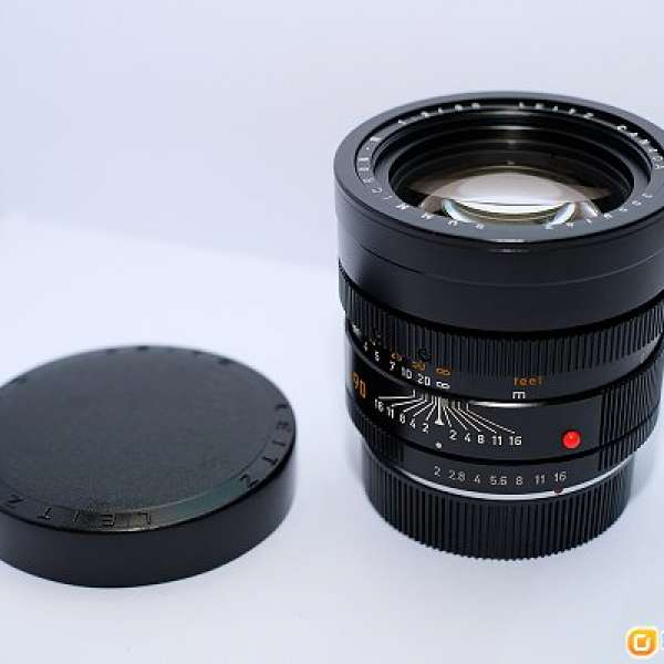 出售:   98%新  Leica R Summicron-R 90/2 90mm f/2 大頭九