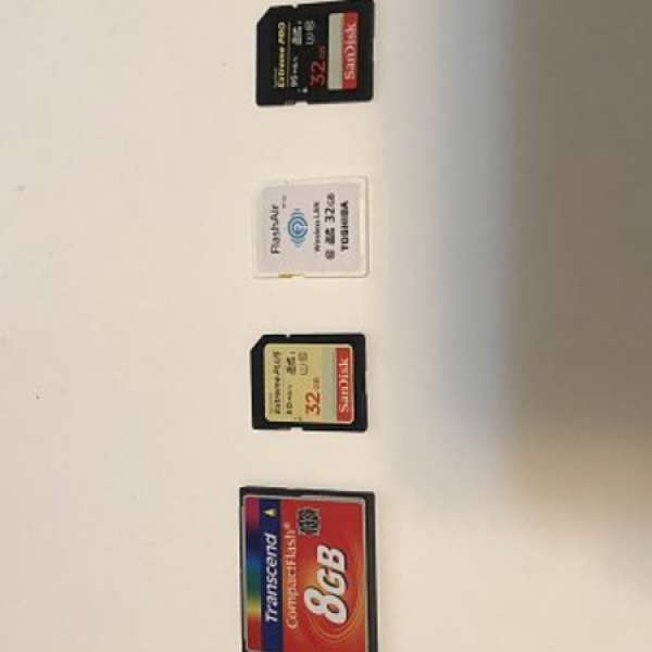 CF SD card 32GB  8GB Wifi card