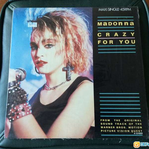 Madonna。Crazy For You 。黑膠唱片（黑膠碟）