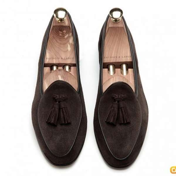 Baudoin & Lange Dark Brown Tassel Loafers EU42/UK8.5
