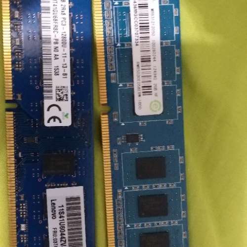 DDR3 1600 8GB RAM 送 2GB RAM