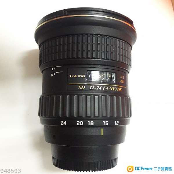 Tokina AT-X 124 AF PRO DX AF 12-24mm f/4   for Nikon