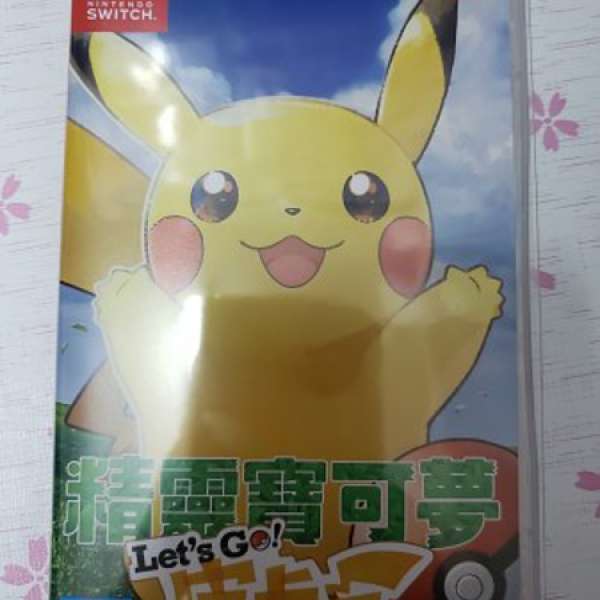 Switch Game -  Pokemon let's go 中文版比卡超版本 新淨有盒