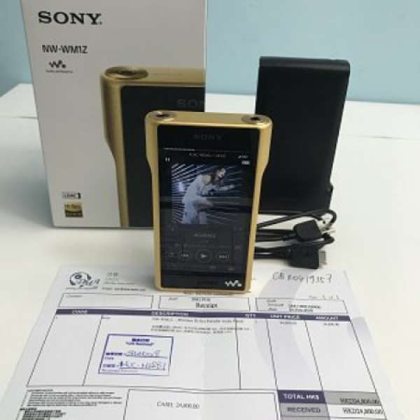 Sony WM1Z 金磚 有保養 （唔講價+1000跟價值3980 beat audio 線）