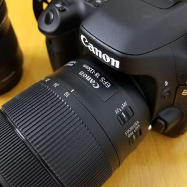 港行Canon 80d 連 kit鏡 18135mm f3.5-5.6 IS USM
