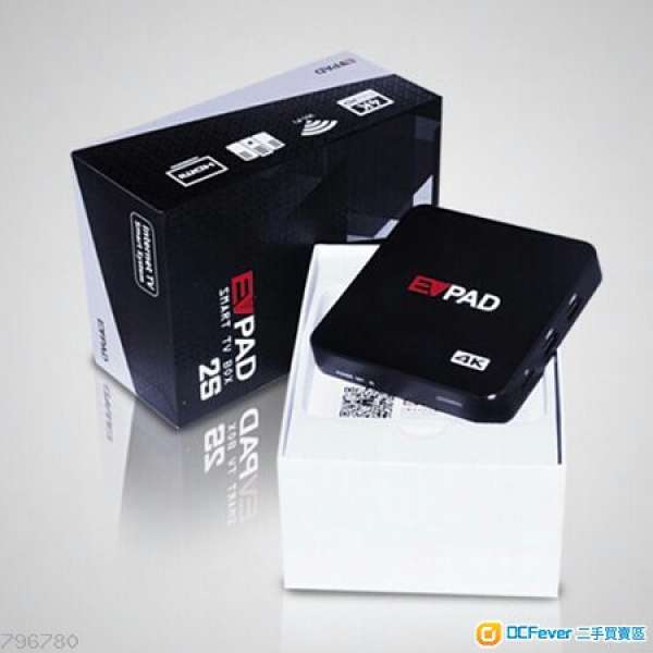 🔴98新Evpad 2S 電視盒全套 有盒 直播 Extra App