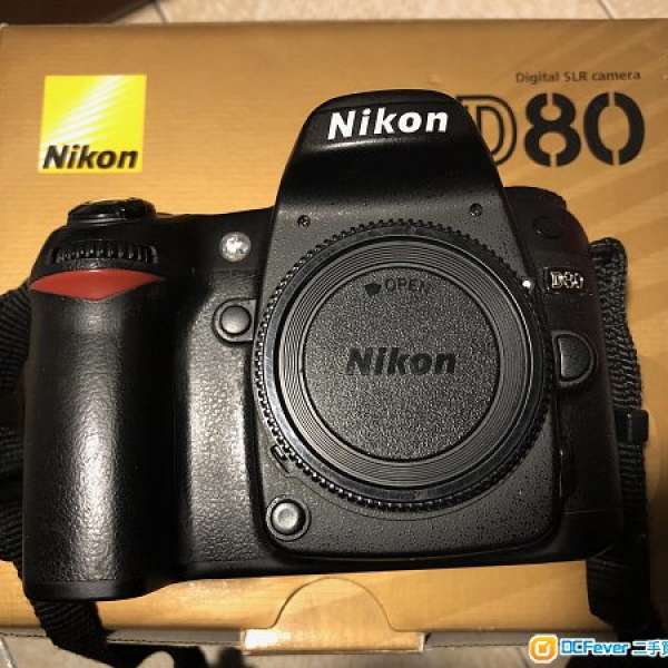 Nikon D80 連3粒原裝電+原裝直度