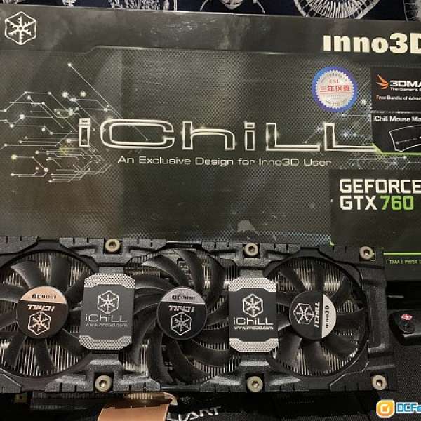 Inno3D GTX 760 2GB iChill display card