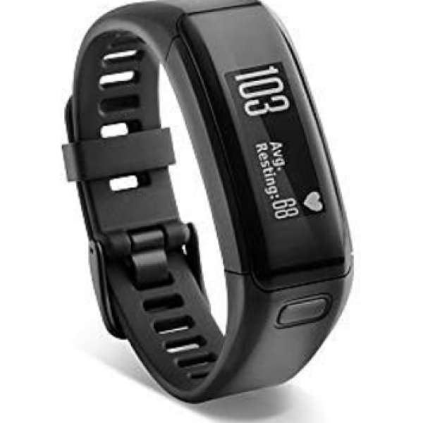 Garmin vivosmart 腕式心率智慧手環 (7成新)