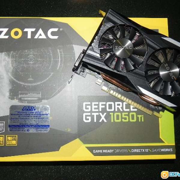 ZOTAC GeForce GTX 1050 Ti OC Edition