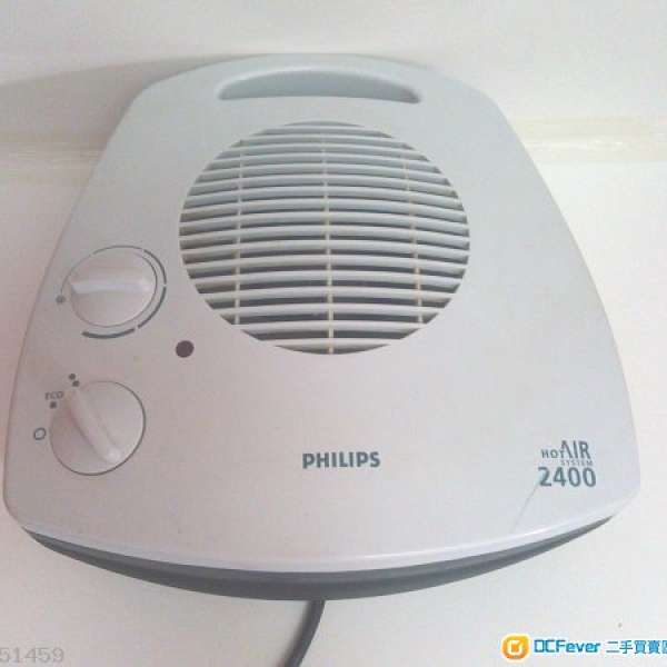 (85%新) Philips 扁平獨立式/便攜式暖風機 (Type : HD 3346/A)