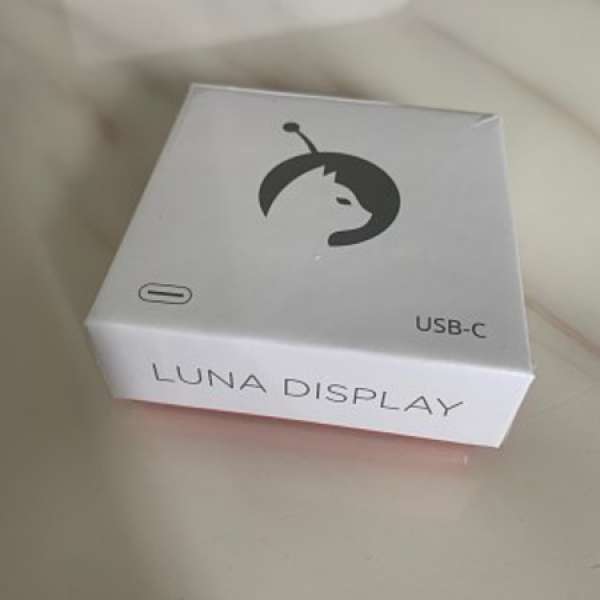 Luna Display Macbook iPad/Pro 雙屏USBC顯示手指 只開盒檢查