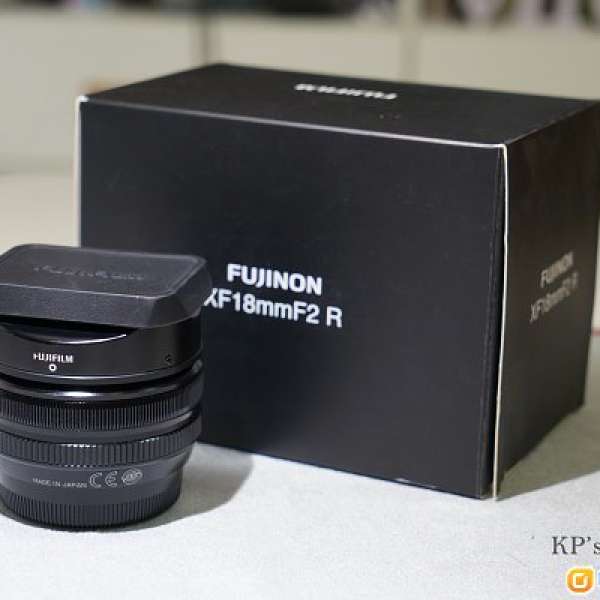 Fujinon XF f/2 18mm**95%新!! 超廣角及廣角定焦鏡