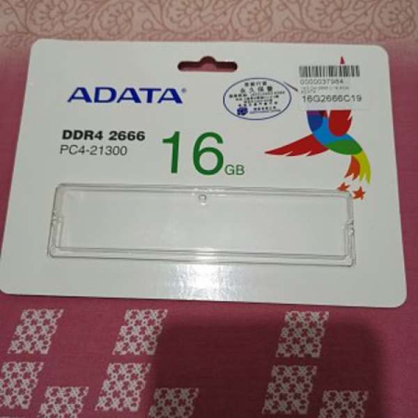 a-data ddr4 2666 16gb 單條 ram desktop