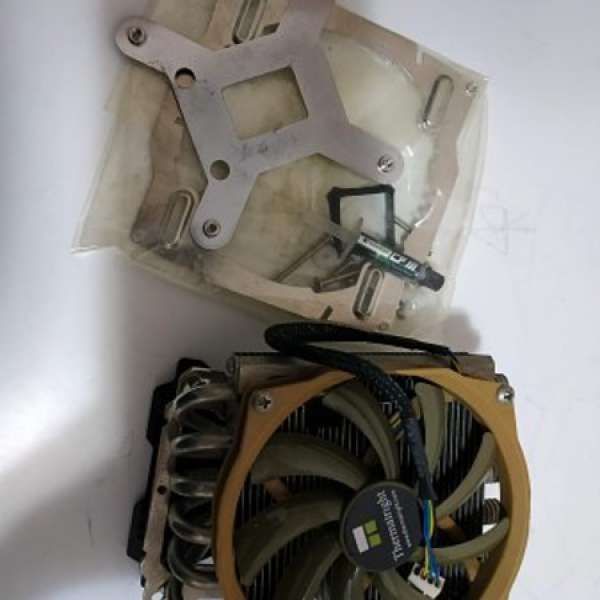 Thermalright AXP-100 HTPC CPU cooler （有扣具可安裝12cm風扇）