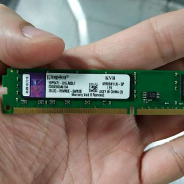 Kingston DDR 3 1600MHz  8g ram for desktop