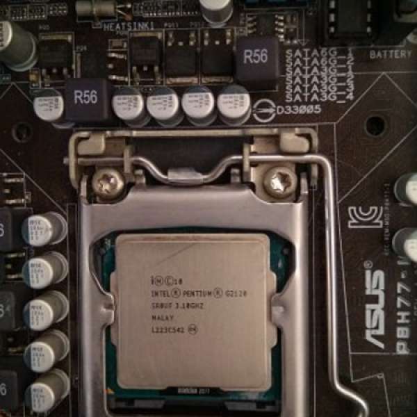 ITX ASUS H67-ITX WIFI底板 連 D2120 CPU hifi