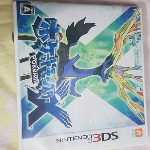 Nintendo 3DS Pokemon X 藍寶石  A 日版 jpn