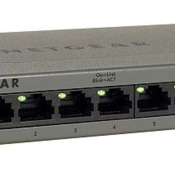 NETGEAR 8-Port Gigabit Ethernet Switch (GS308)