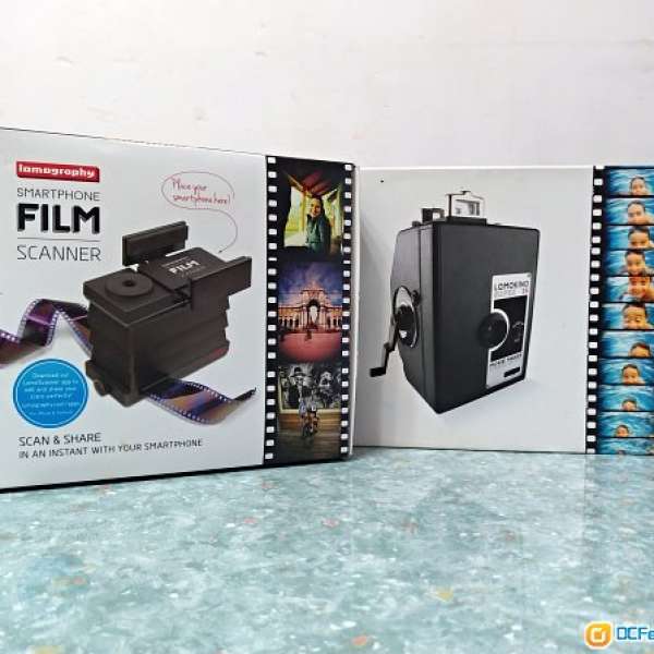 【出售‧一個價錢兩部機】Lomokino + Smartphone Film Scanner 90% NEW（電影、相機...