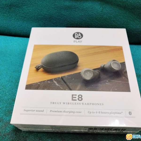 B&O E8 灰色藍芽無線耳機