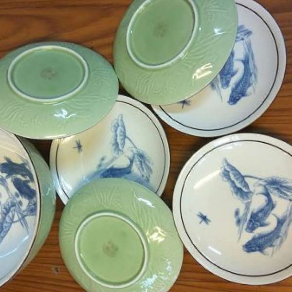 5清屋超平 環保價 - 陶瓷餐具(六碟一碗) $68