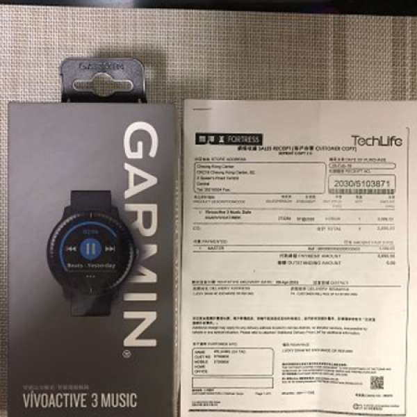 全新GARMIN VIVOACTIVE 3 MUSIC