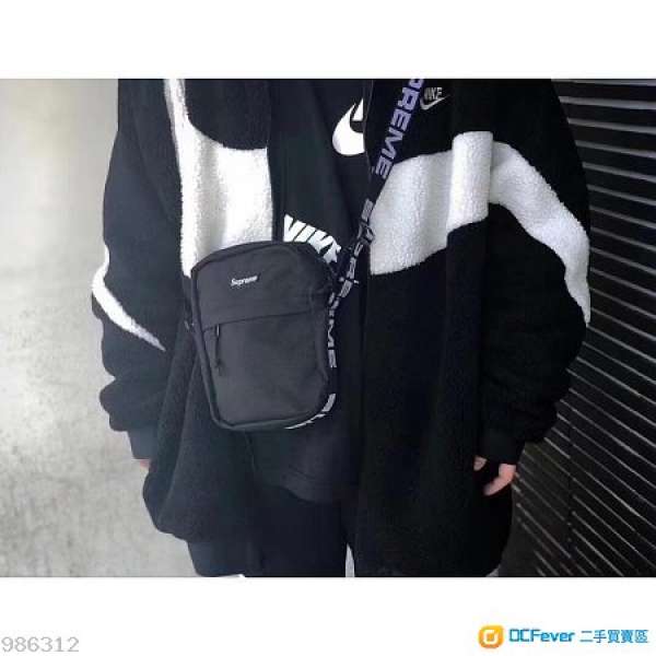 Supreme 44th shoulder bag 肩包 黑色 95新 $500