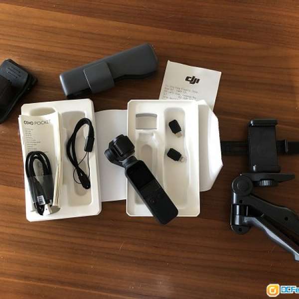 99%新 dji osmo pocket 全套加配件