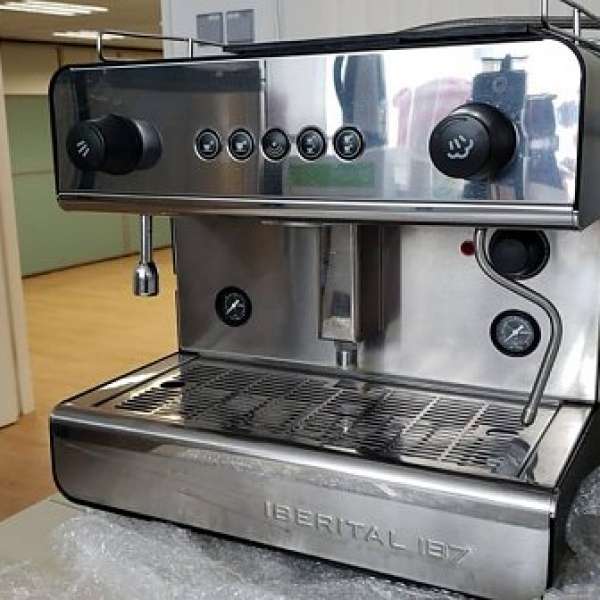 90%NEW IBERITAL IB7 1 Group Commercial Expresso Coffee Machine營業用咖啡機