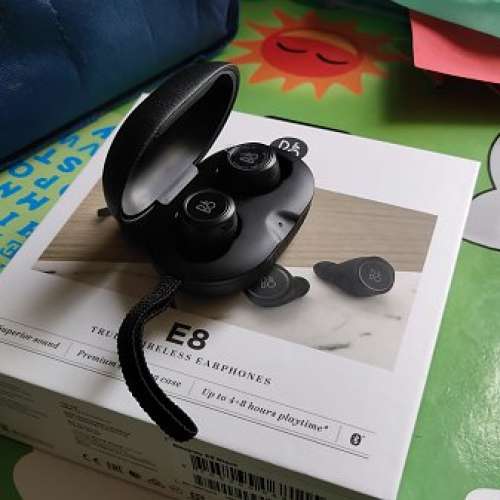 B&O E8 黑色95％新