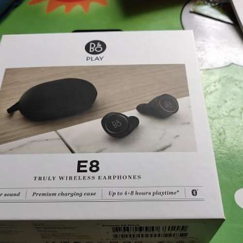 B&O E8 黑色95％新