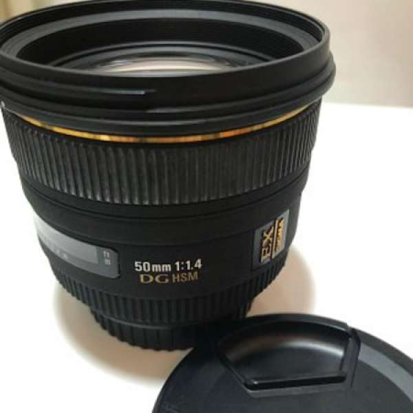 Sigma 50/1.4 EX DG HSM (Canon mount)