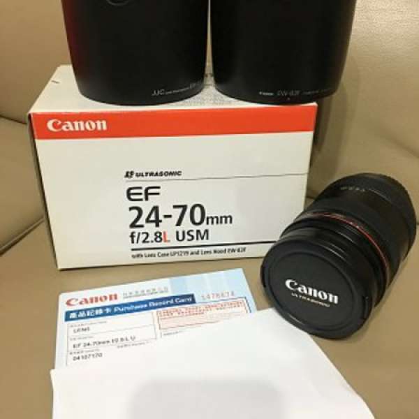 Canon EF 24-70mm f2.8L USM 1代大光圈鏡頭