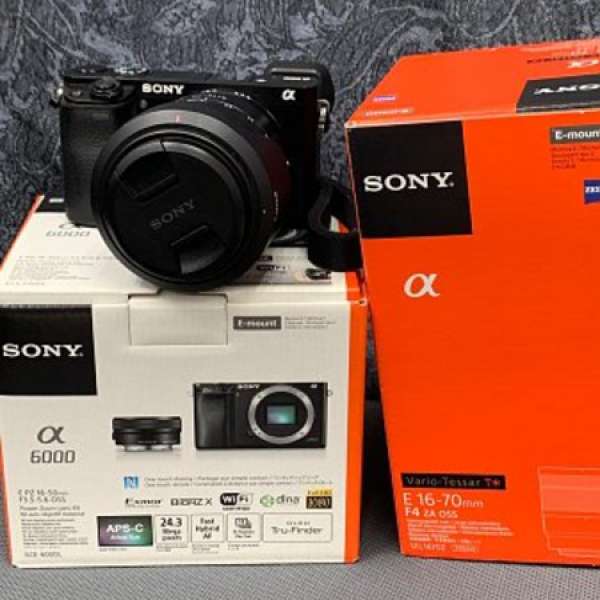 Sony A6000 黑機 + SEL 1670Z