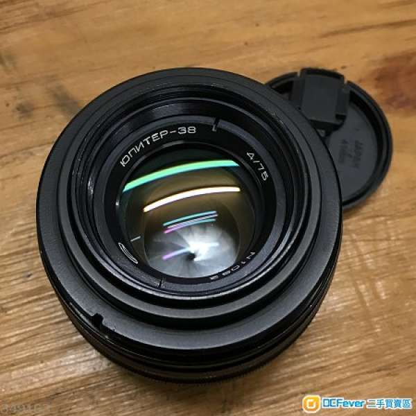 罕有 Jupitar 38 75/4 M42 mount 中距鏡