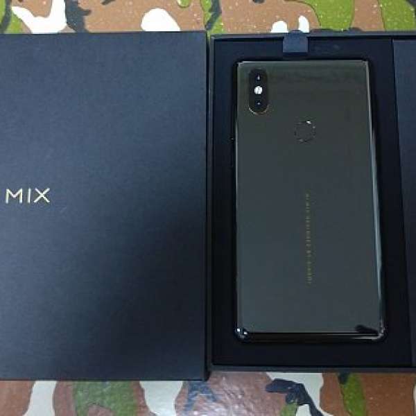 小米 MIX 2S 黑色陶瓷尊享版 8+256G 全套99%新