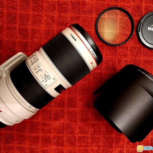 Canon EF 70-200mm f2.8 L IS  II USM  + Canon Extender EF 1.4X II