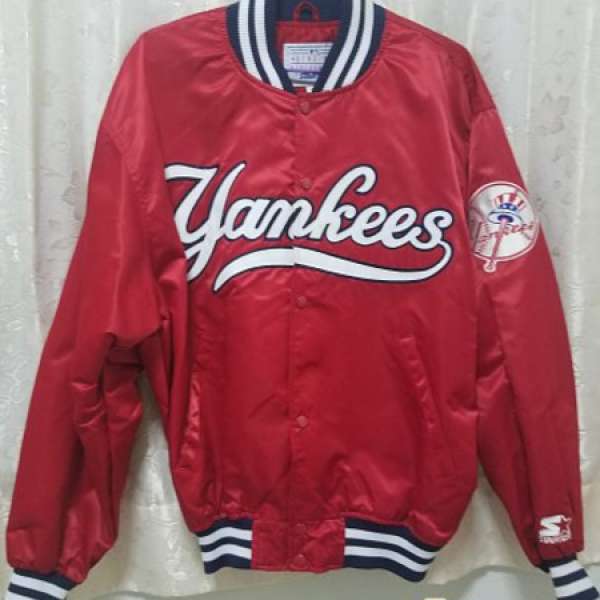 美國職棒球紐約洋基外衣套褸 STARTER Official MLB New York Yankee Baseball Jacket
