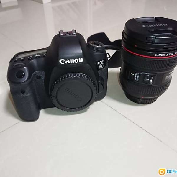 Canon EOS 6D with 24-70 f/4L IS USM Kit set