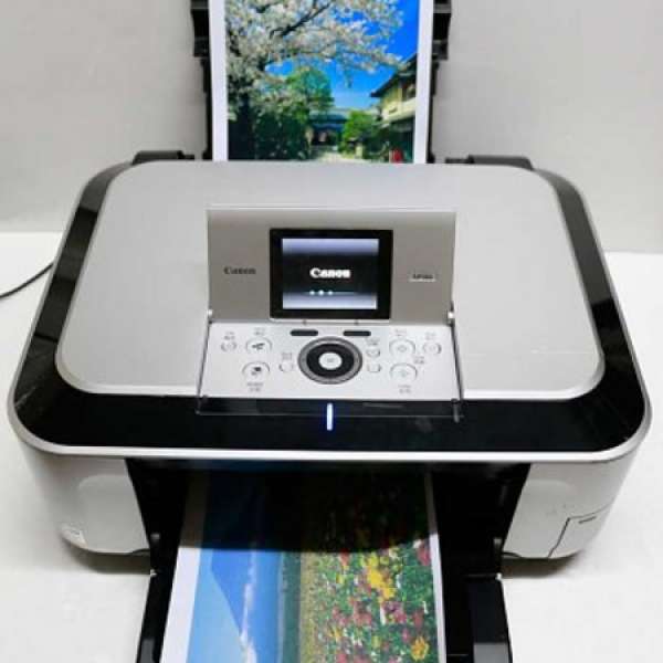 新淨極少用機6色墨盒可scan135mmFILM Canon MP988 Scan printer <經Router用WIFI>