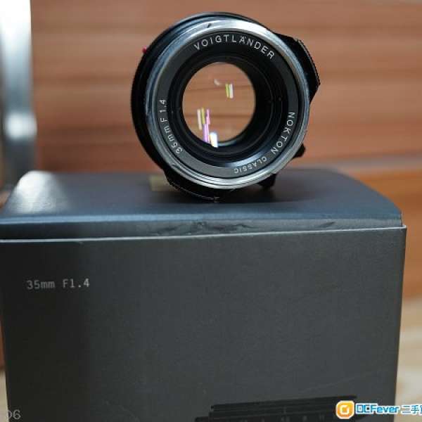 Voigtlander 35mm F1.4 M mount Sony FE Leica