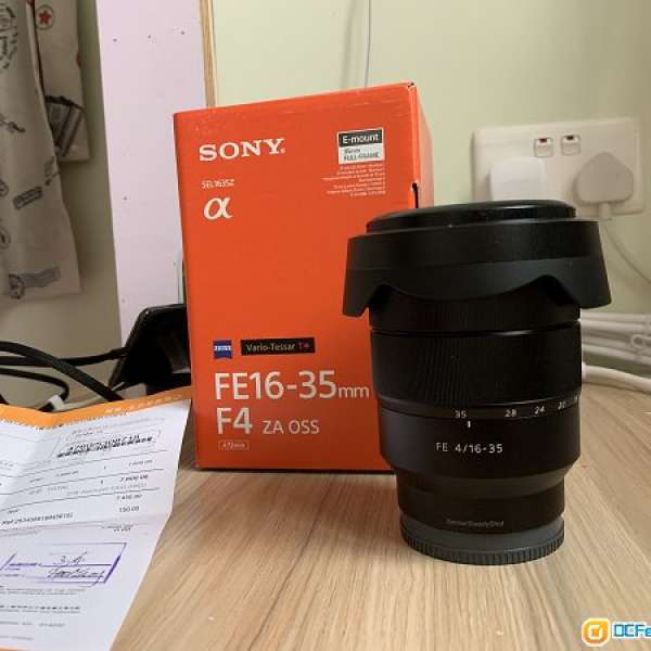 95% new Sony FE 16-35mm F4 ZA OSS