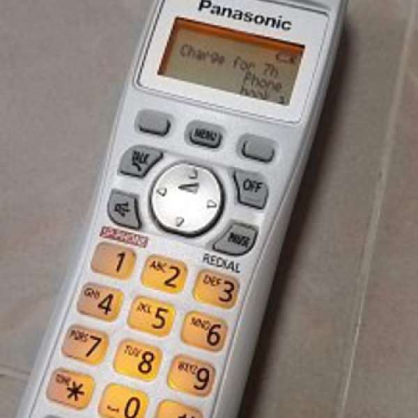 Panasonic 樂聲 2.4 GHz 數碼室內無線電話 KX-TG3612HK Dect Phone fix line