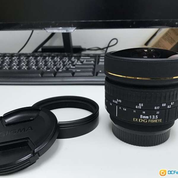出售: Sigma AF 8mm 1:3.5 EX GD FishEye lens (Nikon mount)