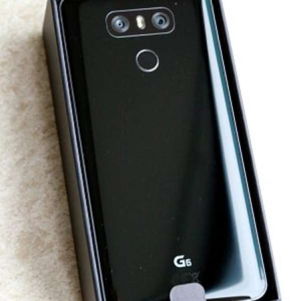 90%new LG G6 (4 + 64) 黑色 csl 行貨有保至 2019年5月1日 (配件全新, 長用殼, 送...