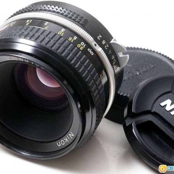 Nikon Nikkor 50/2.0 Non-AI (K type) 色濃銳利立體感强烈比HC 版本更優勝，亦合Fu...